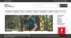 Desktop Screenshot of bike-sport.de