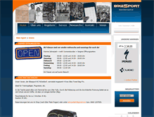 Tablet Screenshot of bike-sport.at